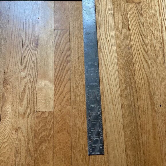 Vintage Stanley R100 Roofer's Square Carpenter's Framing Tool - Picture 8 of 8